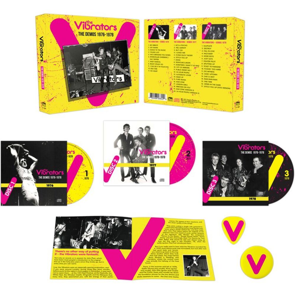 The Vibrators - Demos 1976-1978  CD